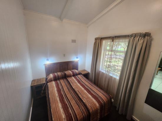 Plettenberg, A Forever Resort: 6-Sleeper Brick Chalet.  No river view. 3 bedrooms (1 double bed & 2 bunk beds.)